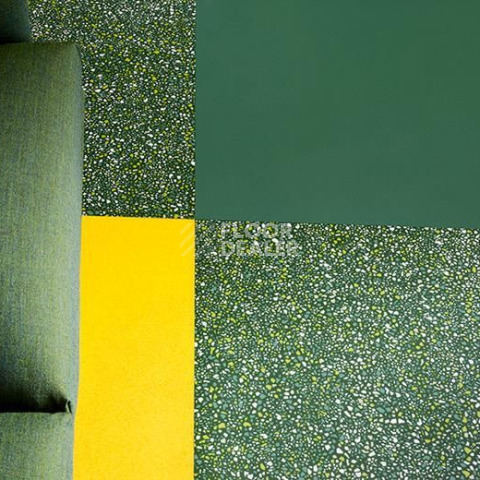 Forbo Modul'up 19 dB Colour 878UP4319 dark green uni фото 2 | FLOORDEALER